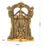 Oxidised Metal Tirupati Balaji Idol for Pooja, Home Temple, Office Decor & Gift - Image 5