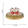 Marble Made, Kundan Embellished Agarbatti Stand, Incense Stick Stand Holder for Home Temple , Office and Gift - Image 5