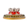 Marble Made, Kundan Embellished Agarbatti Stand, Incense Stick Stand Holder for Home Temple , Office and Gift - Image 4