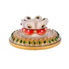 Marble Made, Kundan Embellished Agarbatti Stand, Incense Stick Stand Holder for Home Temple , Office and Gift - Image 3