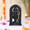 Metal Small Ram Lalla Idol Murti Ayodhya for Car Dashboard, Home Decor. Gifts (Height - 2.7 Inch)