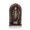 Metal Small Ram Lalla Idol Murti Ayodhya for Car Dashboard, Home Decor. Gifts (Height - 2.7 Inch) - Image 3