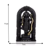 Metal Shree Ram Lalla Murti in Ayodhya Mandir Ramlalla Temple Idol Ram Lalla Statue for Pooja Home Decor (Hight : 4.5 Inch, Black) - Image 6