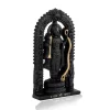 Metal Shree Ram Lalla Murti in Ayodhya Mandir Ramlalla Temple Idol Ram Lalla Statue for Pooja Home Decor (Hight : 4.5 Inch, Black) - Image 3