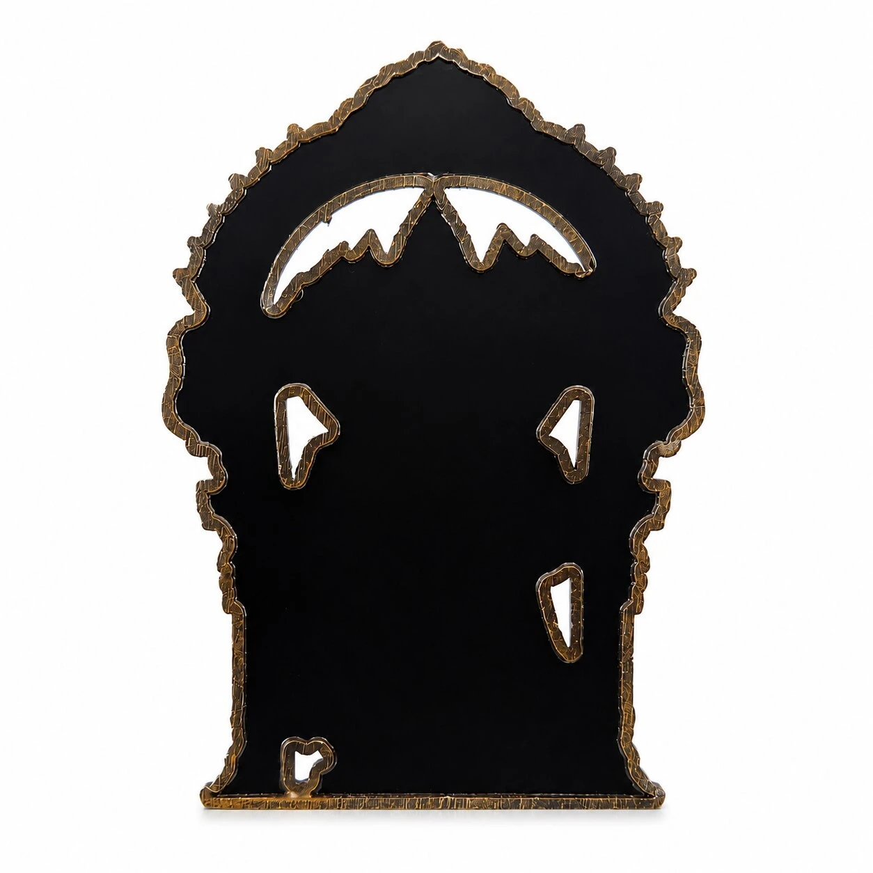 Metal Panchmukhi Hanuman Idol for Home Decor & Puja, Decorative Lord Hanuman Murti for Office Desk, Temple (7x1.5x11 CM ,120 Gram) - Image 5