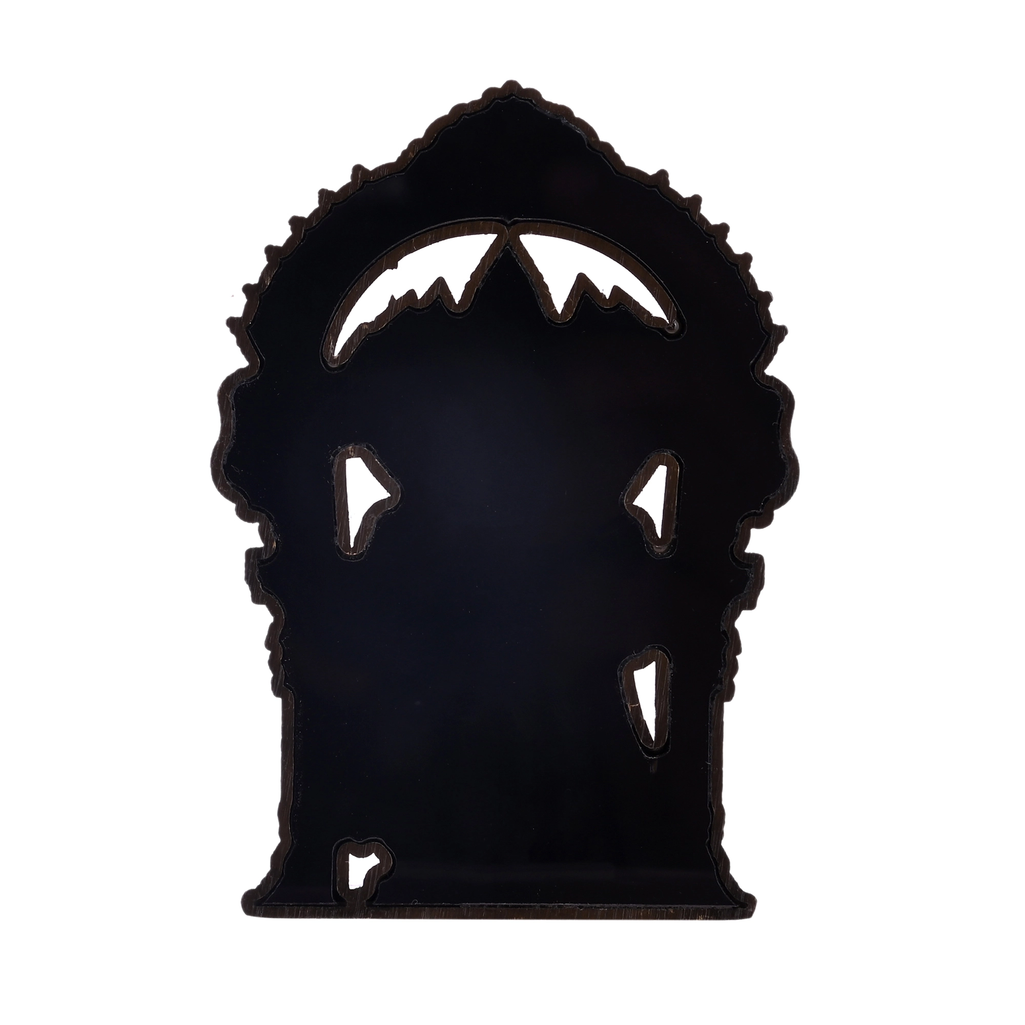 Metal Panchmukhi Hanuman Idol for Home Decor & Puja, Decorative Lord Hanuman Murti for Office Desk, Temple (7x1.5x11 CM ,120 Gram) - Image 4