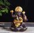 Ganesha Smoke Backflow Cone Incense Holder, Decorative Showpiece with 20 Free Smoke Backflow Scented Cone Incenses for Gift