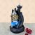 Ganesha Sitting on Palm Smoke Backflow Cone Incense Holder with 20 Free Smoke Backflow Scented Cone Incenses