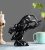 Polyresin Matte Abstract Black Panther Statue Idol