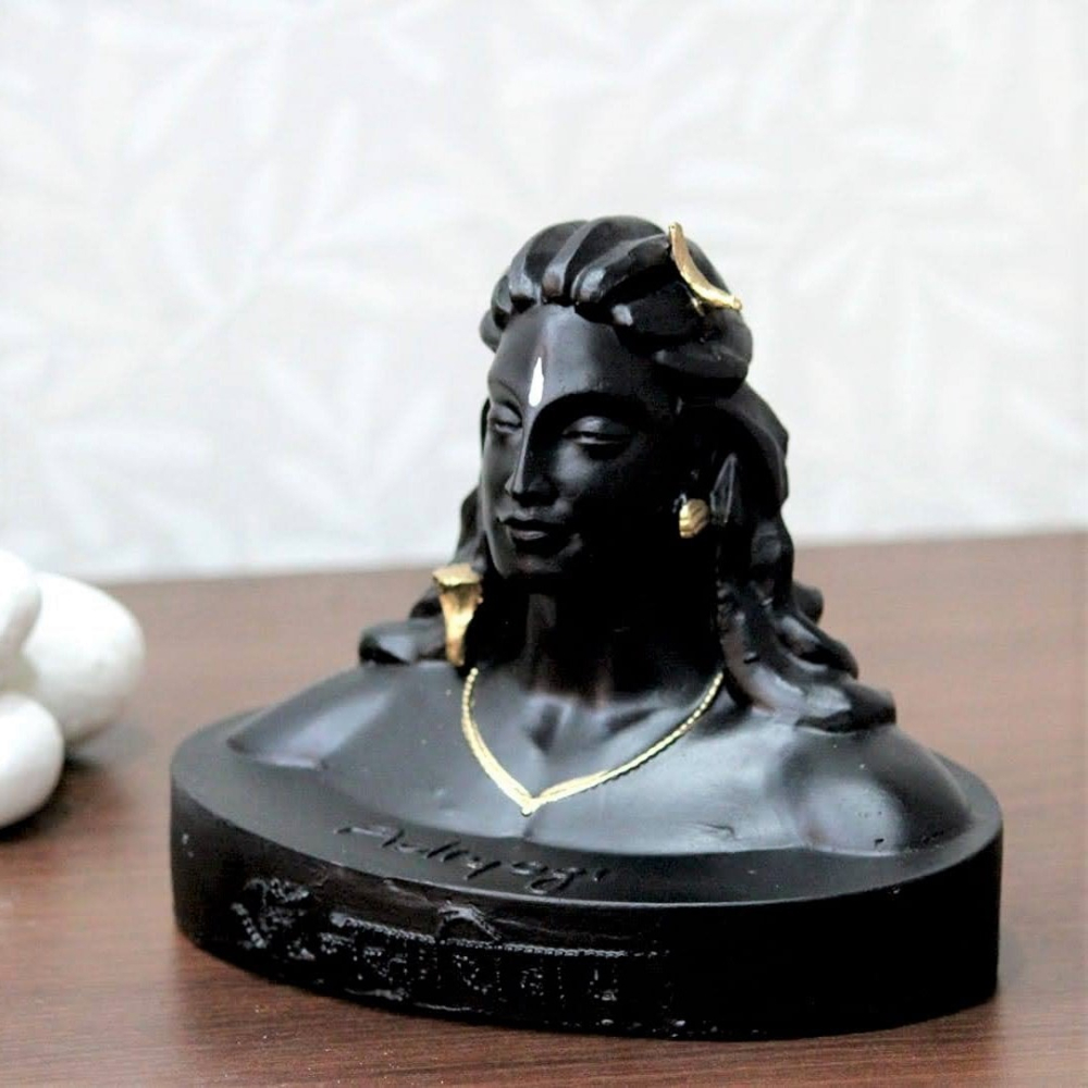 Craftam Adiyogi Shiva Statue Idol for Home Decor, Gift & Puja