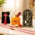 Rakhi Gift Combo:- Metal Ram Lalla Idol with Bhaiya Bhabhi Rakhi and Kids Rakhi Set, 4 Rakhi Combo Pack, Greeting Card, Roli Chawal, Raksha Bandhan Gift for Brother, Bhabhi & Children