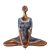 CRAFTAM Yoga Lady Statue – Poly Resin Decorative Statue Figurine Showpiece for Home Décor Table Top Living Room Gift Item