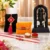 Rakhi Gift Combo for Brother & Family with Ram Lalla Idol, 4 Designer Rakhis for Bhaiya Bhabhi & Kids, Roli Chawal, Greeting Card, Raksha Bandhan Gift Set for Brother (Black, 17 cm Idol)