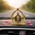 Metal Shree Ram Car Dashboard God Idol | Antique Gold Lord Ram Hanging Statue | Ram Lalla Dashboard Murti for Car Home Temple Gift Decor