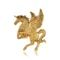 Metal Flying Angel Horse Unicorn Wall Hanging for Living room