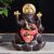 Ganesha Smoke Backflow Fountain Incense Cone Holder, Decorative Showpiece, Gift with Free 20 Smoke Backflow Scented Cone