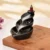 Ceramic Incense Burner Waterfall for Home Decor, Gifts with 20 Smoke Cones