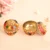 Metal Kumkum Dabbi (2 Pcs Set) – Decorative Sindoor Dabbi / Haldi Roli Chawal Box for Pooja & Gifting