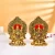 Exquisite Metal Gold-Plated Laxmi Ganesh Idol Showpiece – Blessings of Prosperity and Harmony