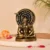 Metal Hanuman Idol for Home, Meditating Lord Hanuman Murti with Shri Ram Mantra Backdrop | Antique Finish Religious Showpiece for Pooja Room, Office & Gift(9x4x13.5 CM, 260 Gram)