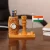 Pen Stand with Table Clock, Ashok Stambh & Flag for Child Desk, Office Use and Gifts