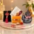 Rakhi Gifts for Brother Combo Set- Smoke Backflow Ganesha with 10 Cones, Raksha Bandhan Greeting , Roli Rice Pack and 4 Rakhi Set for Bhaiya , Bhabi and 2 Children